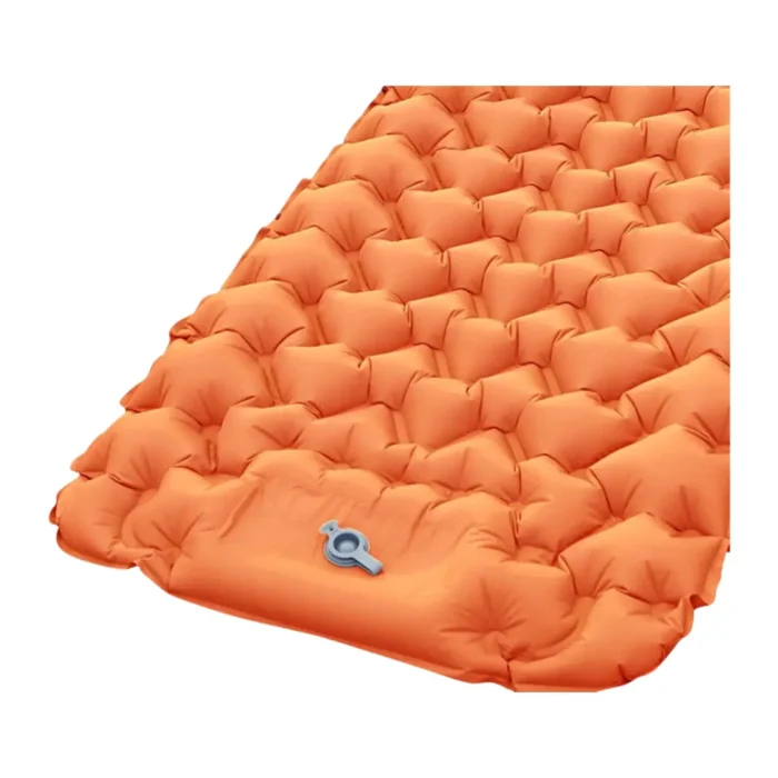 Matelas Gonflable 1 Personne Orange – Image 3