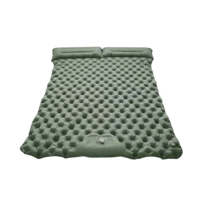 Matelas Gonflable 2 Personnes Vert – Image 2