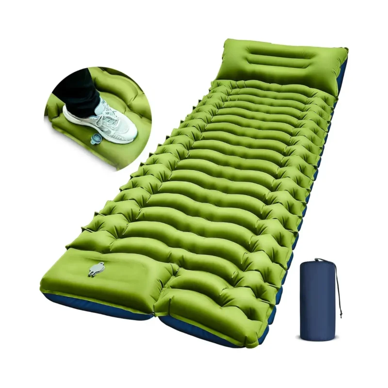 matelas gonflable 1 personne avec gonfleur